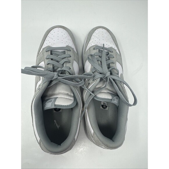 Men\'s Size 11 Nike Dunk Low Retro SE Leather/Sued White/Light Pumice FQ8249-101 main image 8